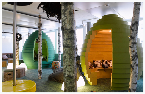 Google HQ Zurich — Meeting Eggs