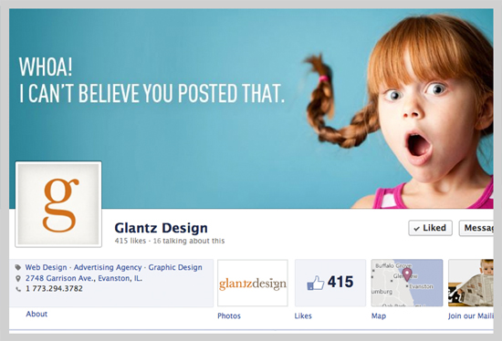 Glantz Facebook Timeline